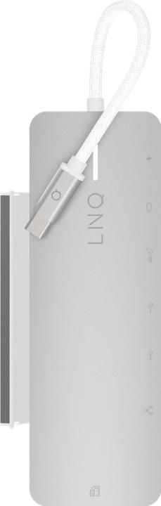 Actual product image LINQ Connects 9in1 PRO SSD 140W USB-C Multiport Hub (USB-C, 9 ports)