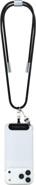Actual product image Karl Lagerfeld - Data Cable Ikonik Charm (KLCCUCNMSCKIK) - Type-C to Type-C, Universal - Black (1.50 m)