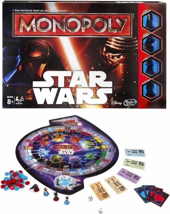 Produktbild Hasbro Monopoly Star Wars (Deutsch, Englisch, 2 - 4 Spieler)