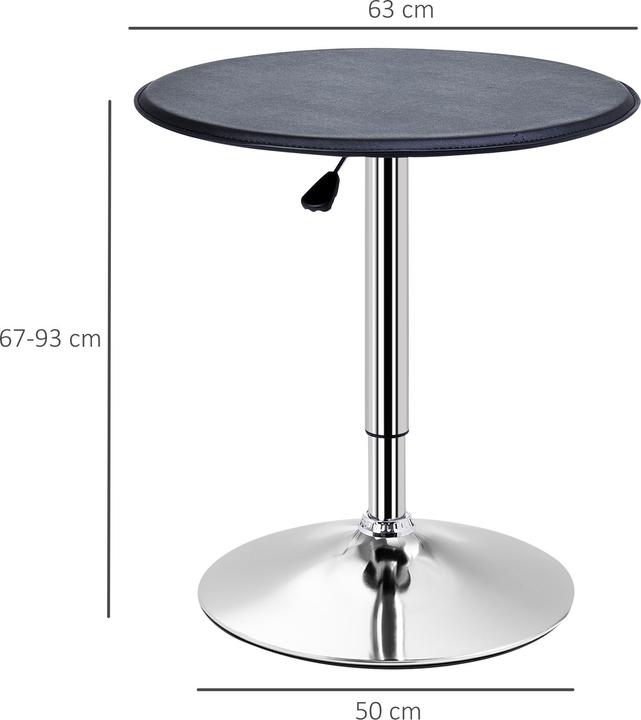 Produktbild Homcom Bartisch (63 x 63 x 93 cm)