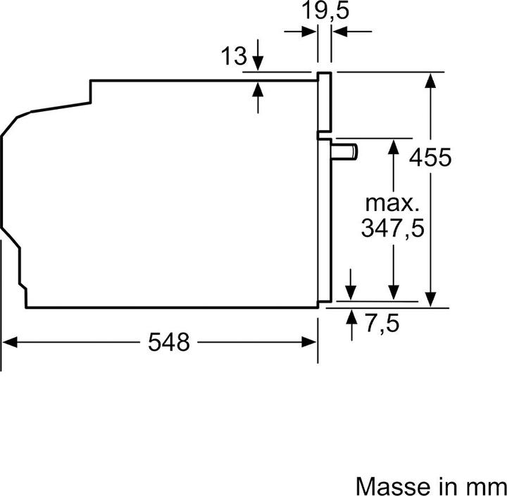 Produktbild Bosch Hausgeräte Mikrowelle CMG7761B1