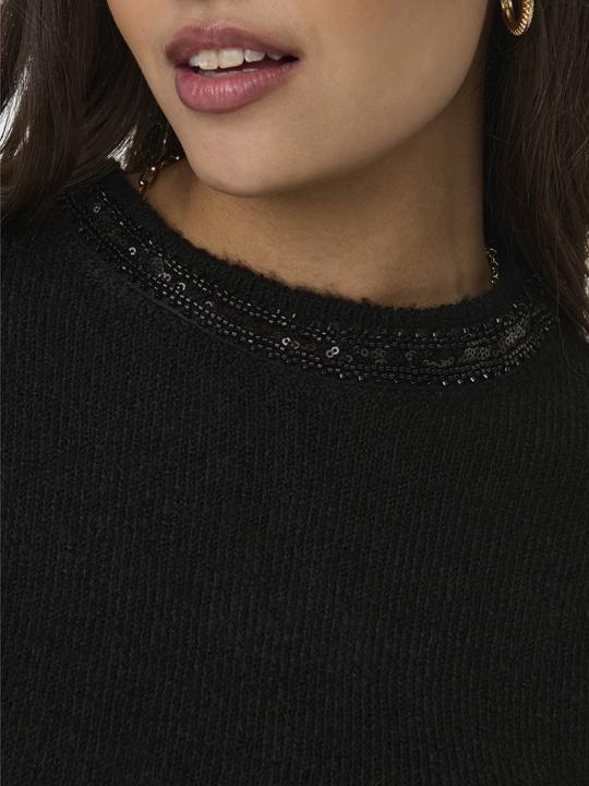 Produktbild Only ONLAVI LS EMBELLISH O-NECK EX KNT Strickpullover (M)