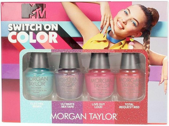 Morgan Taylor SWITCH ON COLOR set 4 pz