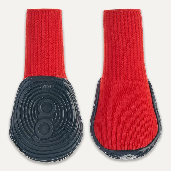 Immagine prodotto Goo-eez Athleticaz, Rosso/Nero, XS, 2 pezzi. (XS, Scarpe per cani)