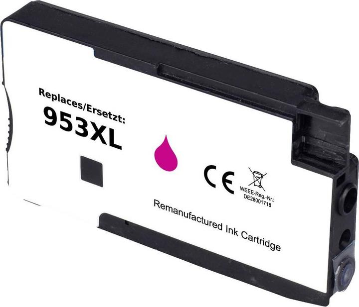 Produktbild Renkforce Tinte ersetzt HP 953 XL (F6U17AE) Kompatibel Magenta RF-5655882 (M)