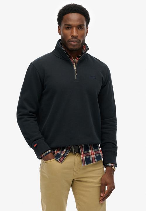 Image du produit Superdry Sweat à Capuche Zippé Mi-Brossé Logo Essentiel (XXL)