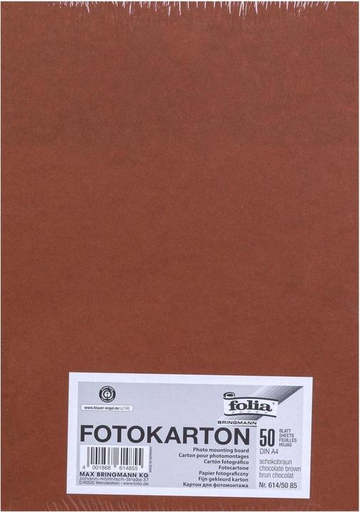 Produktbild Folia Fotokarton farbig Format A4 (300 g/m², 50 x)