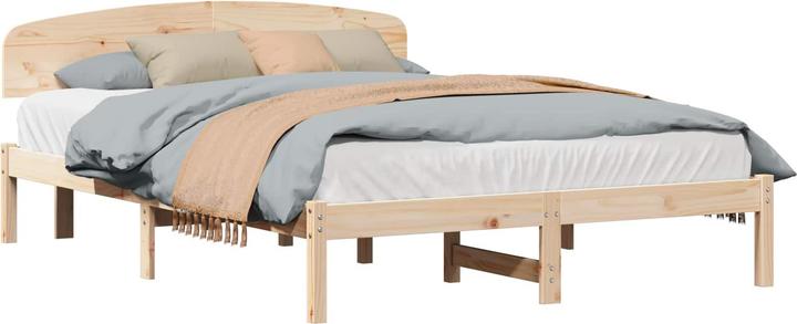 Actual product image vidaXL Moderner Bettrahmen (150 x 200 cm)