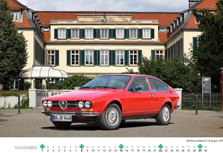 Produktbild Alfa Romeo Kalender 2026 (47,5 x 33 cm)