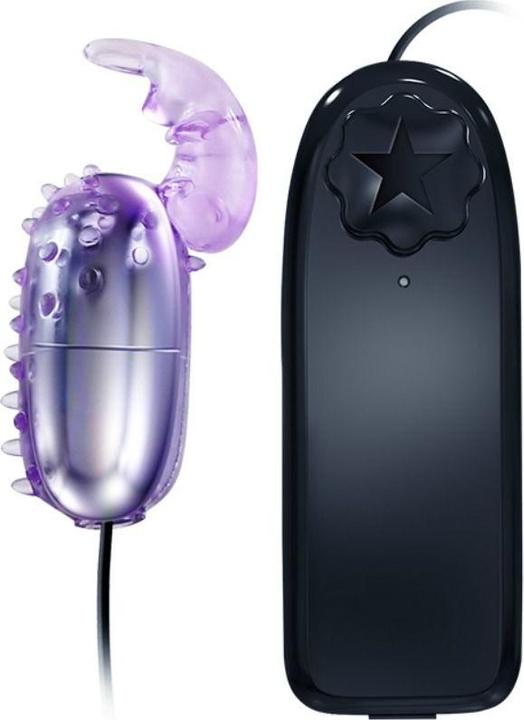 Actual product image Baile Vibro Egg "Super Vibrator" with clitoris stimulator