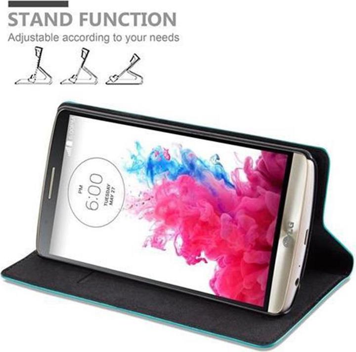 Productafbeelding Cadorabo Boek Onzichtbare Magneethoes (LG G3)