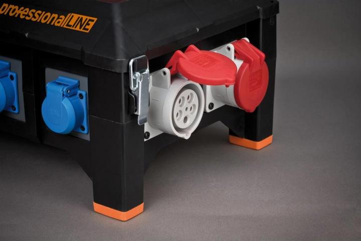 Actual product image Brennenstuhl Rubber construction power distribution BSV 5-63A FI 2m H07RN-F 5G16,0 CEE32A+2x16A, 6x230V