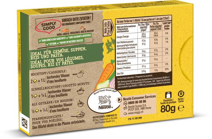 Produktbild Maggi Gemüse Legumes Bouillon