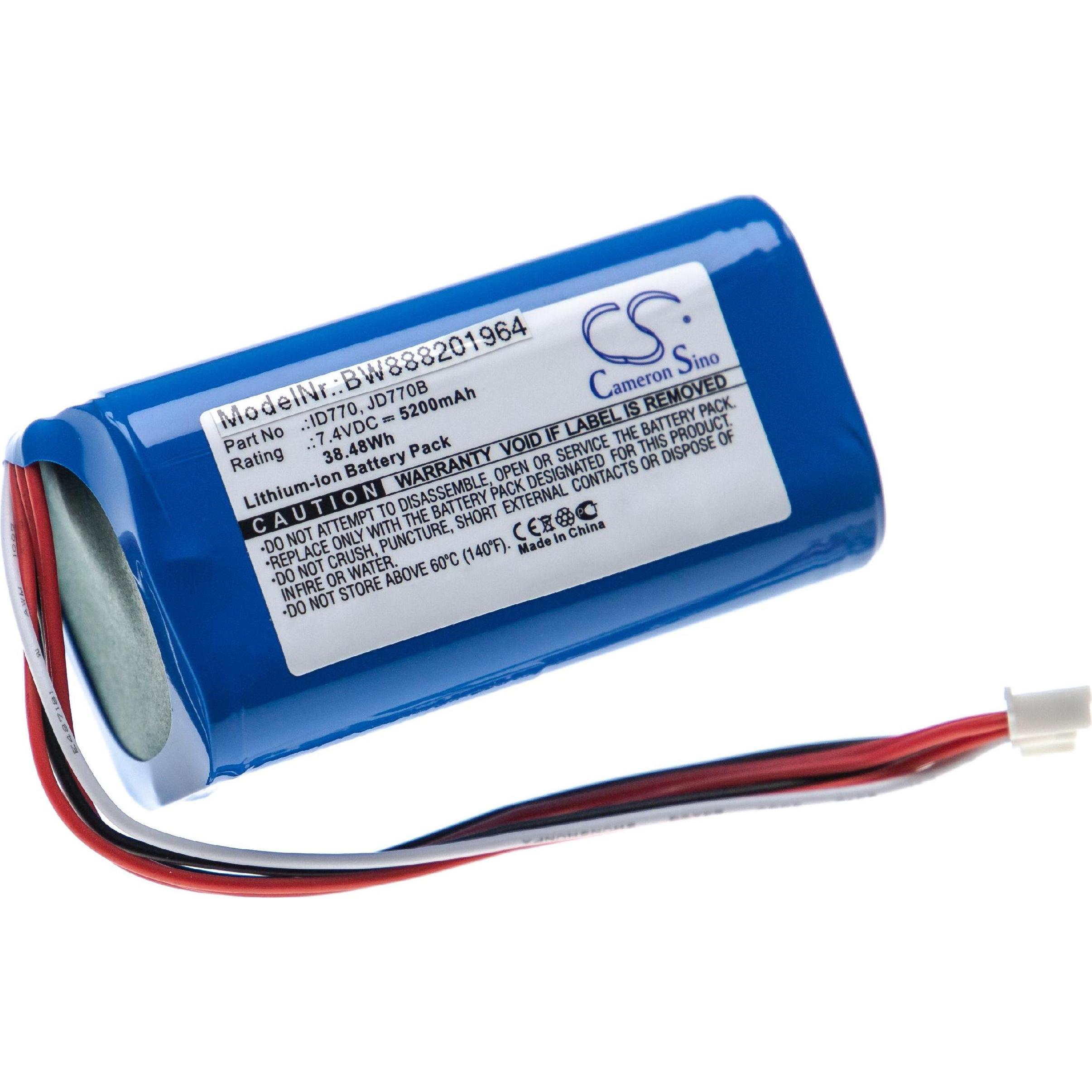 Thumbnail - XCell Akku für Sony SRS-XB40 u.a. wie ID770 u.a. 5200mAh für Lautsprecher Boxen Speaker (1 Stk., 5200 mAh), Batterien + ...