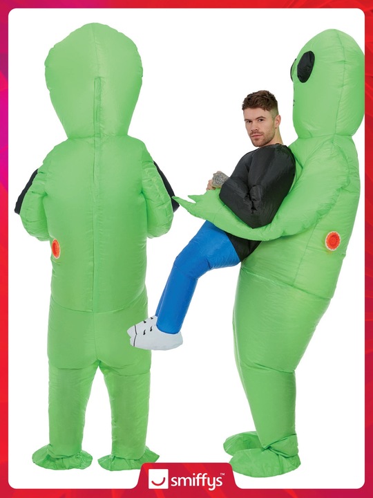 Produktbild Smiffys Alienentführung (One Size)