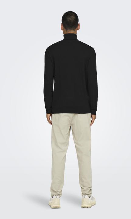 Produktbild Only & Sons Onsloui Reg 12 Mel Roll Knit Noos (XS)