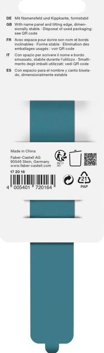Actual product image Faber-Castell Sparkle ruler, 15 cm. Colour: ocean (15 cm)