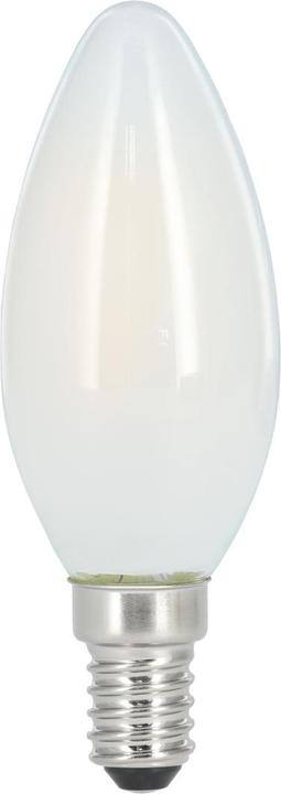 Produktbild Xavax LED-Filament, E14, 470lm ersetzt 40W, Kerzenlampe, matt, Warmweiss (E14, 470 lm, 1x)