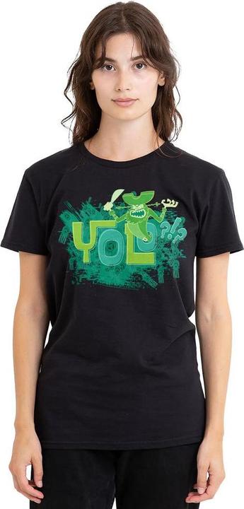 Actual product image Spongebob Squarepants Unisex Adult Yolo?!? T-Shirt (XXL)