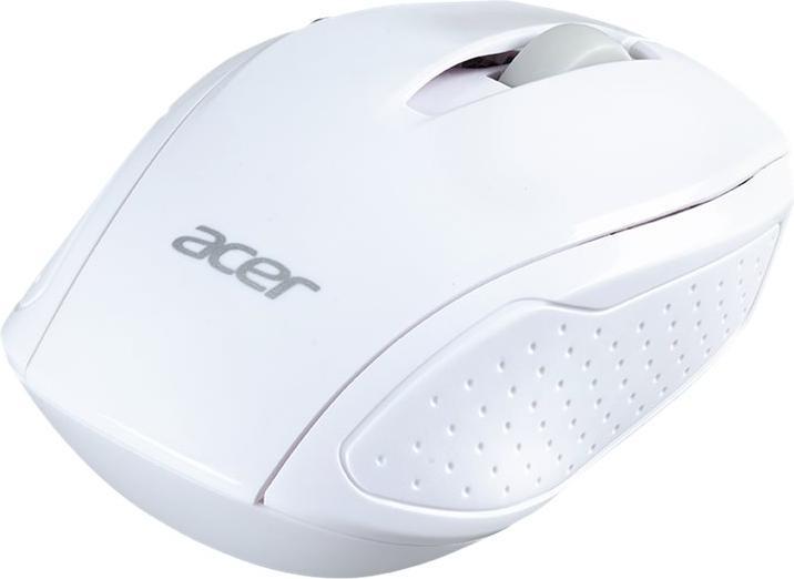 Actual product image Acer Wireless Mouse G69 RF2.4G with Chrome Logo White Retail Pack WWCB (Wireless)
