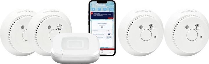 Produktbild Homematic IP Starterkit Rauchwarnmelder