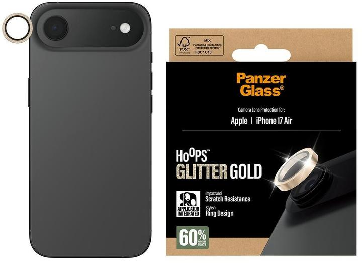 Actual product image PanzerGlass Hoops Camera Lens Protector (1 Piece, Apple iPhone Air)