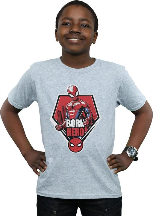 Produktbild SpiderMan Born Hero TShirt Jungen (152, 158)