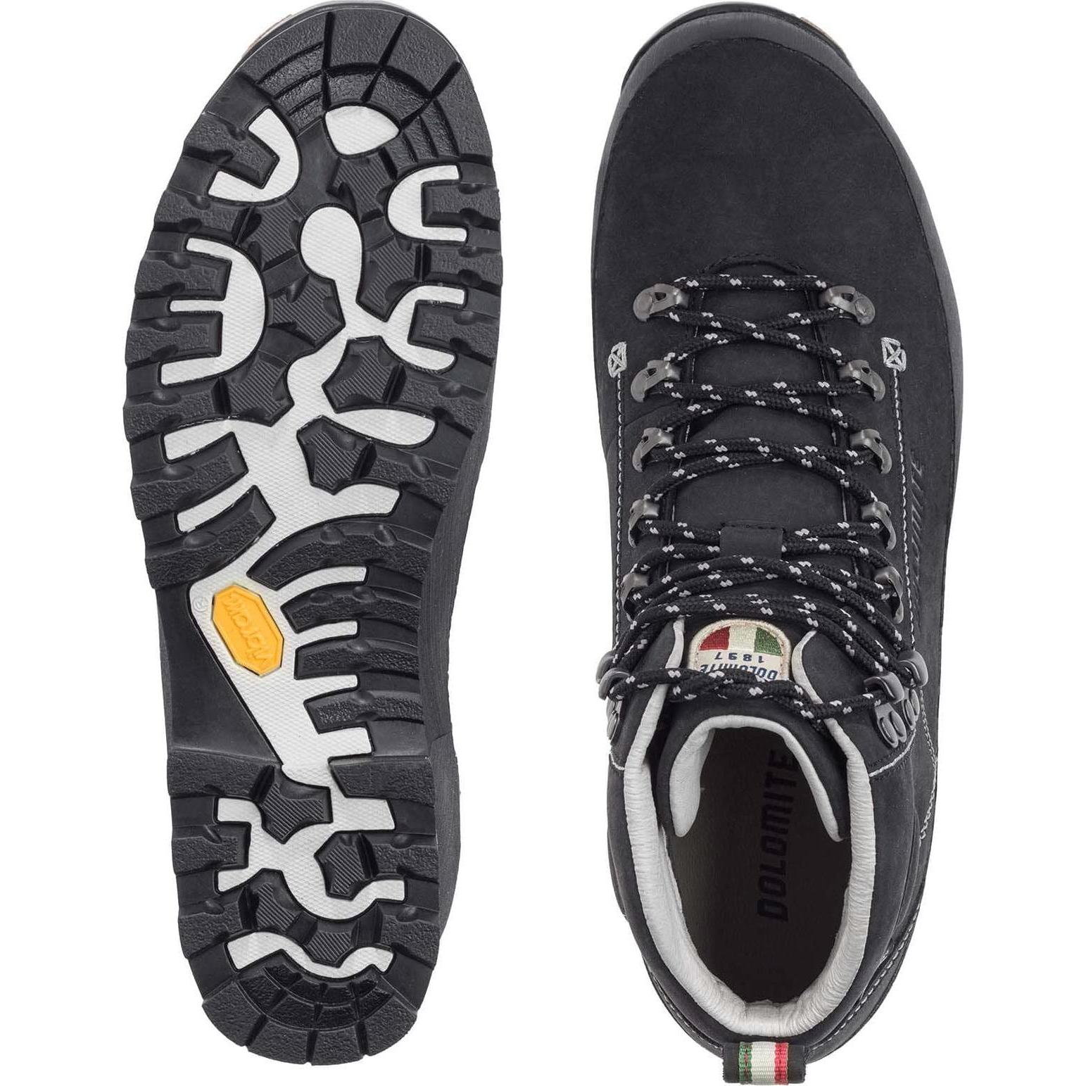 Dolomite, Herren, Wanderschuhe, 54 Trek GORE-TEX (47), Schwarz