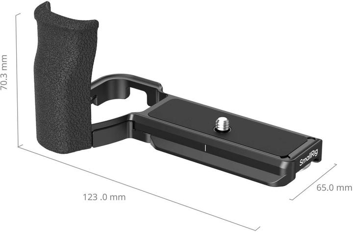 Produktbild SmallRig L-Shape Mount Plate with Silicone Handle (Griff, Schnellwechselplatte)