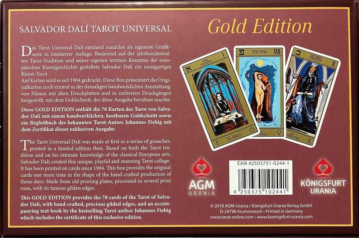 Produktbild Salvador Dali Tarot Universal (Johannes Fiebig, Deutsch, Englisch)