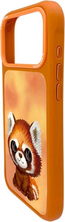 Produktbild Etuui Case Nimmy Big Eyed Pet 2.0 Raccoon for iPhone 17 Pro Max orange (Apple iPhone 17 Pro Max)