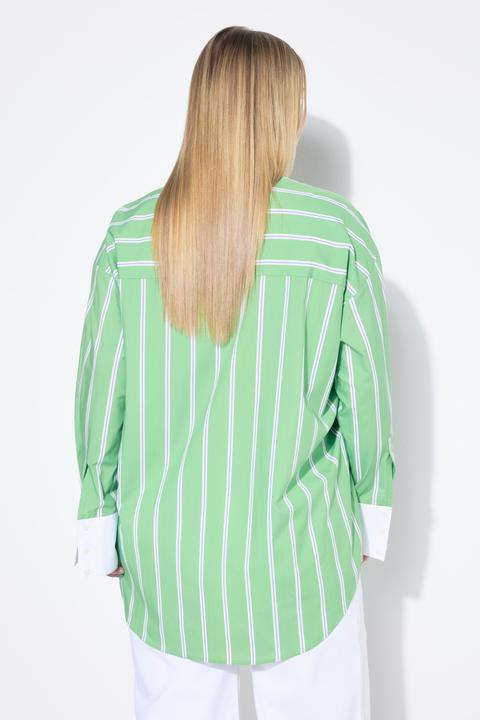 Produktbild Studio Untold Hemdbluse, oversized, Streifen, Langarm (60)