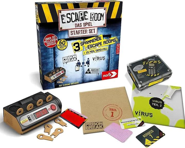 Immagine prodotto Noris Escape Room Il Gioco (Tedesco, 2 - 5 Giocatori)
