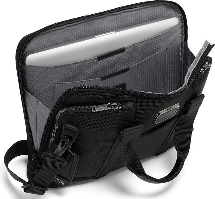 Actual product image Tumi Alpha Bravo Academy Briefcase Black (15.60")
