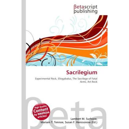 Thumbnail - Sacrilegium, Fachbücher
