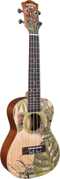 Produktbild Cascha Konzert-Ukulele Art Series Leafy für Anfänger und Fortgeschrittene (Konzert)