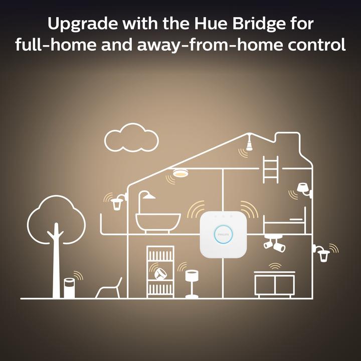 Immagine prodotto Philips Hue Tonalità ambiente bianco (E27, 15 W, 1600 lm, 1 x, F)