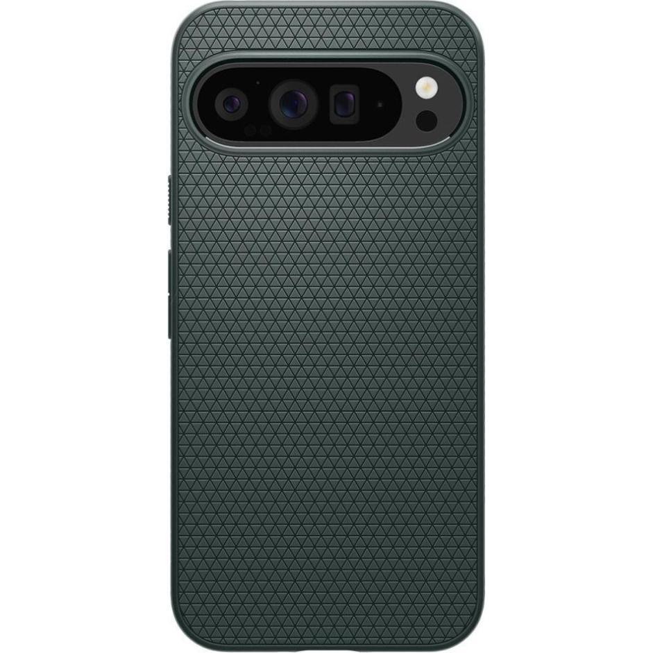 Thumbnail - Spigen Liquid Air Case für Google Pixel 9 Pro XL Grün Abyss (Google Pixel 9 Pro XL), Smartphone Hülle, Grün
