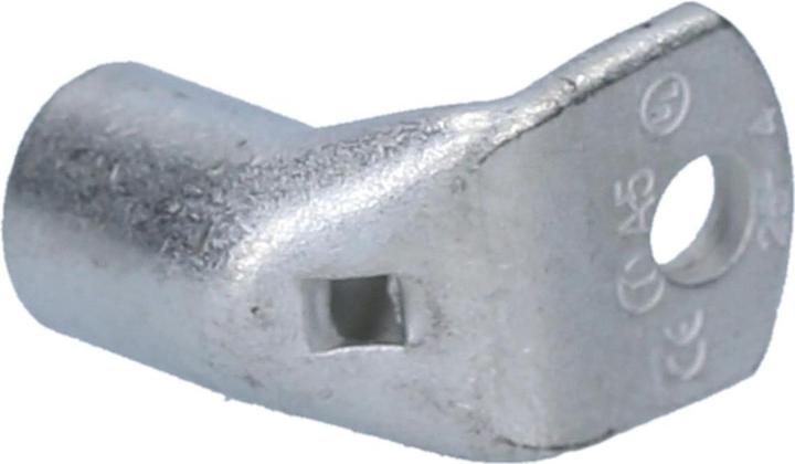 Produktbild Kalitec 10 Stück A5-L4 Rohrkabelschuh 90° gewinkelt 25mm² M4 unisoliert aus Kupfer verzinnt