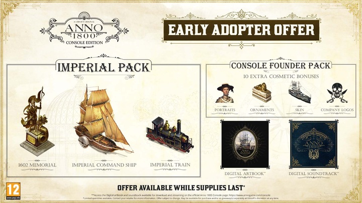 Actual product image Ubisoft Anno 1800 (PS5, DE)