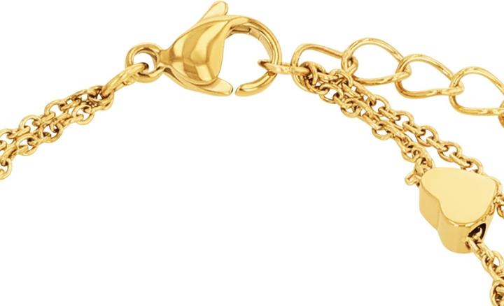 Produktbild S.Oliver Armschmuck für Mädchen, Stainless Steel | Herz (14 cm, Edelstahl)