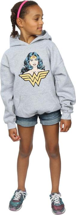 Produktbild Wonder Woman Gaze Kapuzenpullover Mädchen (128)