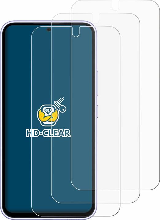 Actual product image BROTECT Screen Protector Clear (6 Piece, Samsung Galaxy A54 5G)