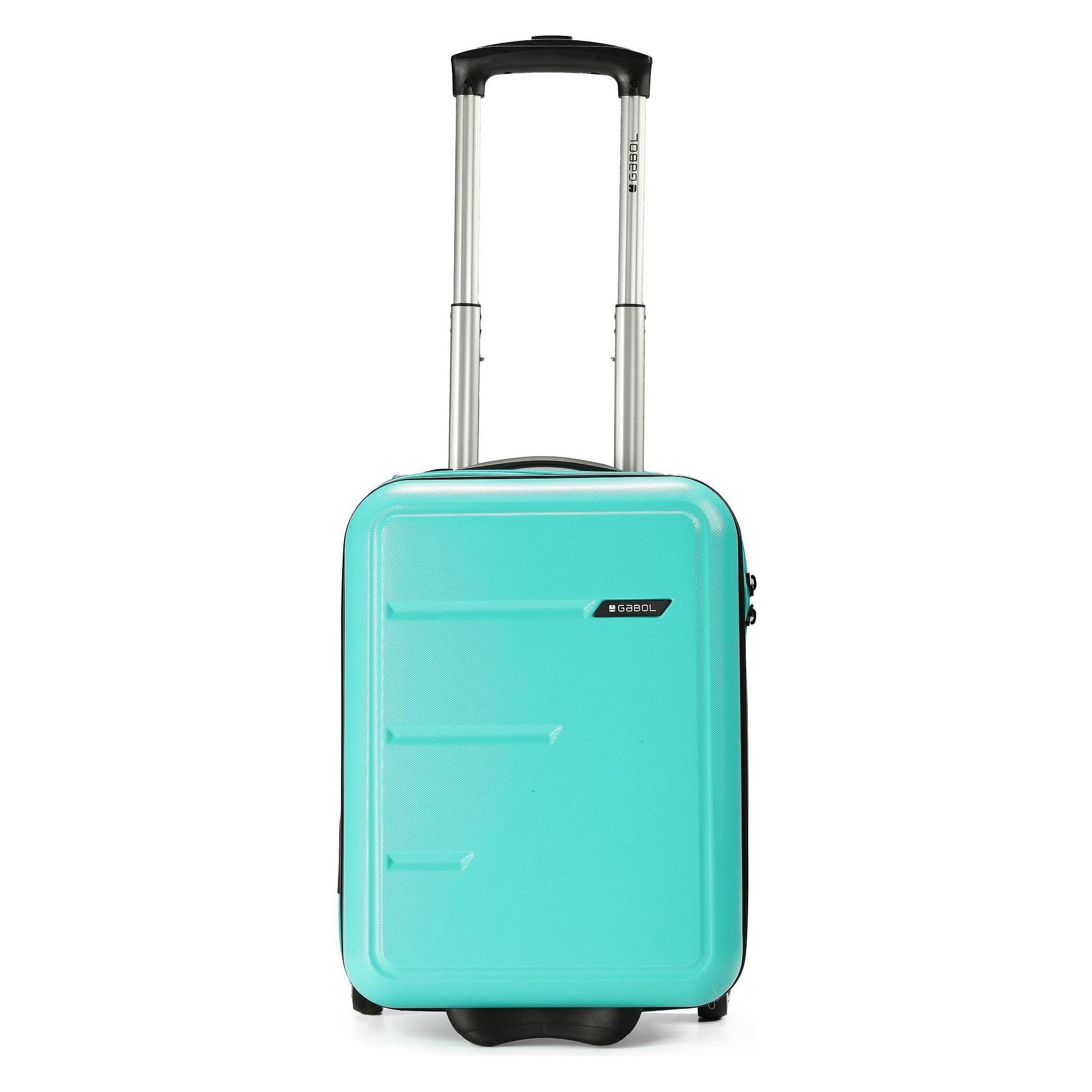 Gabol, Koffer, Future Plus 2 Rollen Kabinentrolley 44 Cm, Türkis, (23 l)