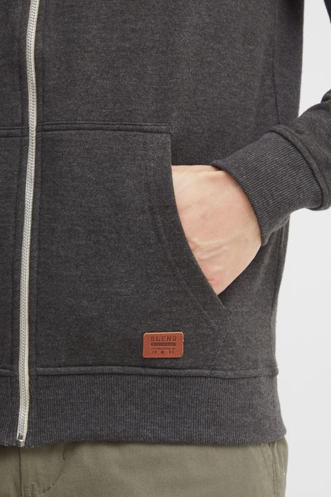Image du produit Blend Arco Veste En Sweat Zippé Sweat-Shirt Pour Homme Avec Col Debout (M)