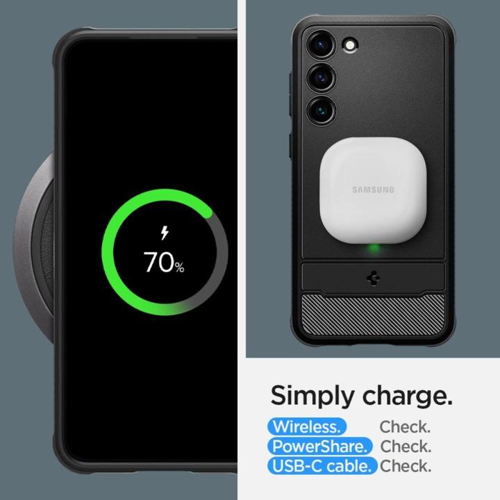 Actual product image Spigen Rugged Armor (Samsung Galaxy S23)