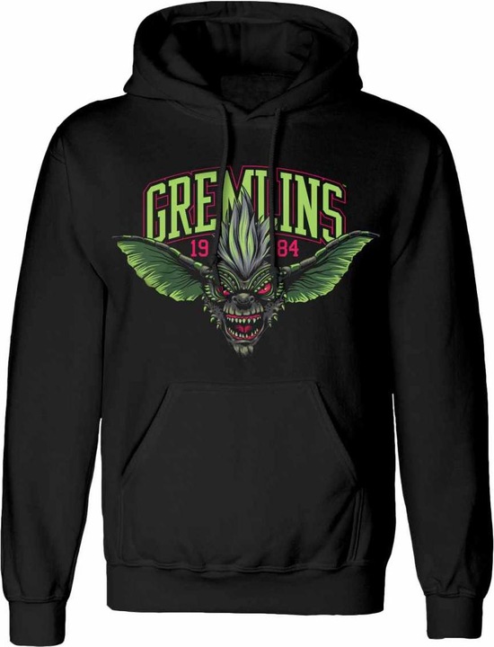 Actual product image Gremlins Unisex Adult Stripe Pullover Hoodie (S)