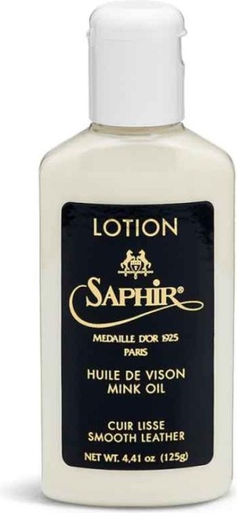 Immagine prodotto Saphir Médaille d'Or Lozione per la cura della pelle Olio di visone (1 x, 125 ml)
