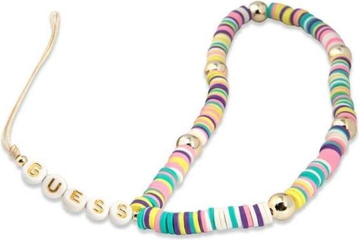 Guess suspensija GUSTPEAM Phone Strap/Heishi Beads multicolor