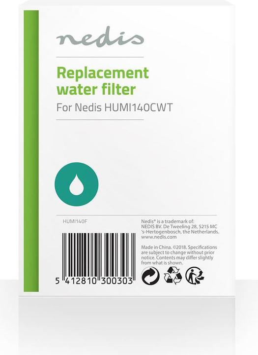 Produktbild Nedis Filter für Luftbefeuchter, geeignet für HUMI130C (1x)